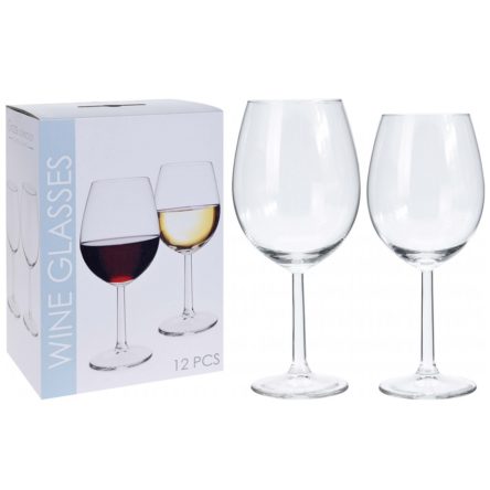 Wine Glasses Set Of 12 Pcs