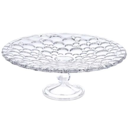 Crystal Cake Stand for Cookies or Fruits 35cm
